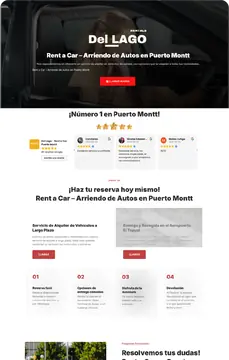 Diseño de página web para constructora en Puerto Montt